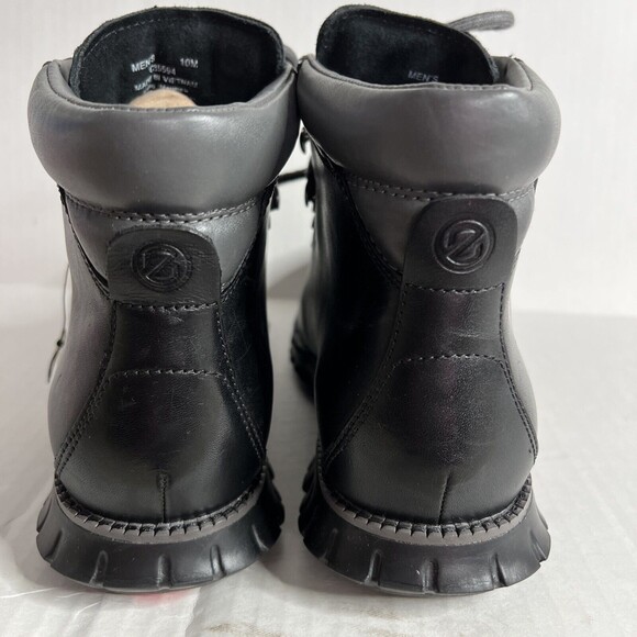 NWT Cole Haan ZeroGrand Water Resistant Hiker Boots British Black C35595 Sz 10M main image 5